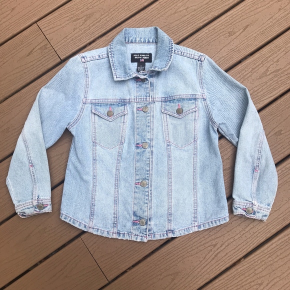 ralph lauren girls denim jacket